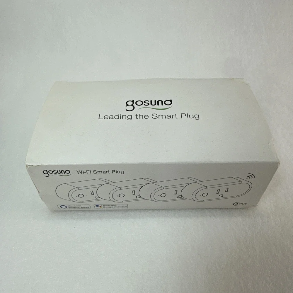 Gosund Wi-Fi Smart Plug 3-Pack Open Box Alexa Google Assistant WP3